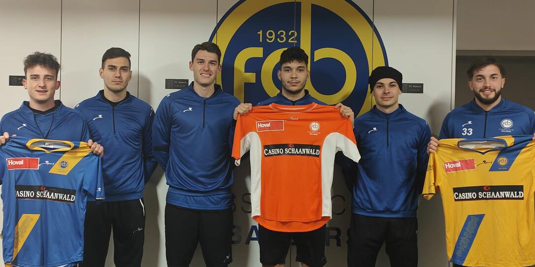 Neuzugänge FC Balzers Winter 2023 Neuzugänge FC Balzers Winter 2023
