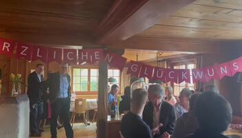 Applaus für Dietmar Lampert