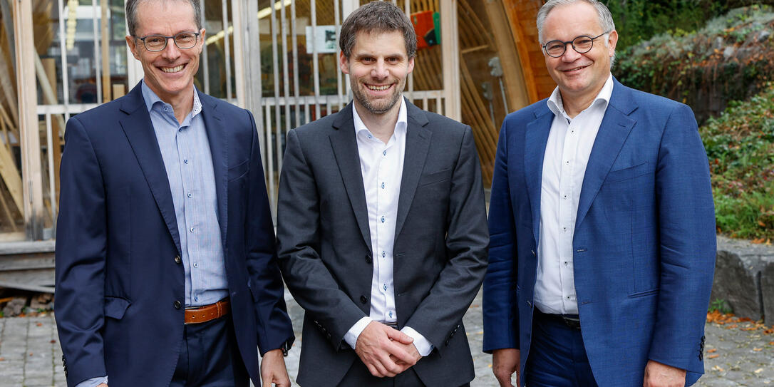 Markus Kaiser, Christian Frommelt, Klaus Tschütscher.