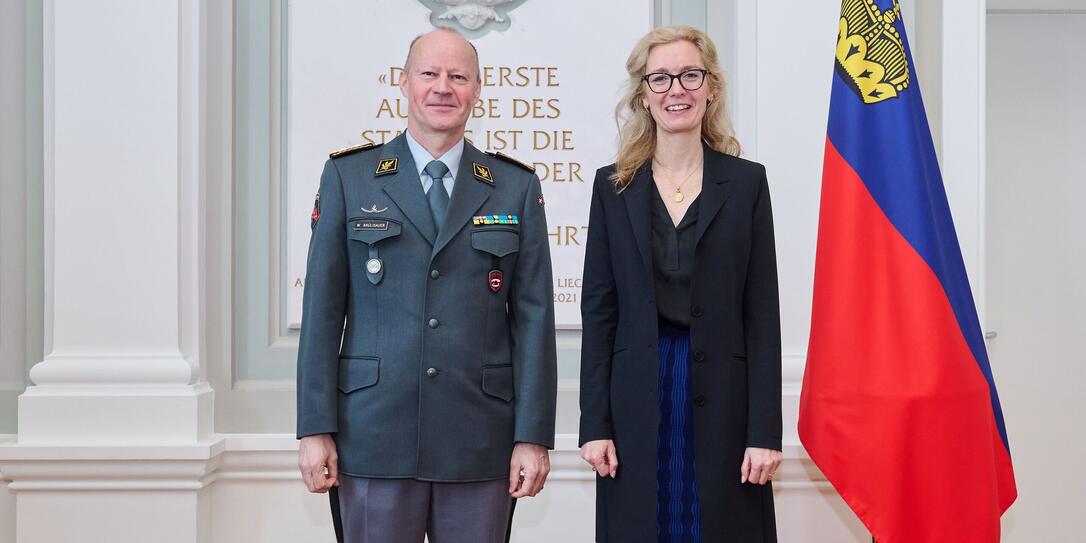 Besuch von Divisionär Willy Brülisauer