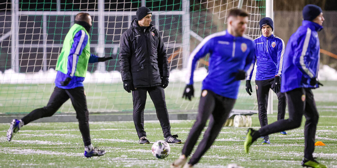 Liechtenstein Ruggell Fussball LFV Nati Training Martin Stocklasa