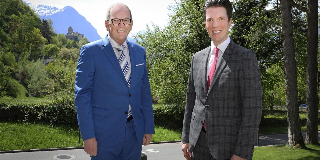 Treffen von Regierungsrat Manuel Frick mit dem St. Galler Regier