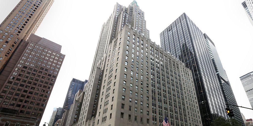 Das Waldorf Astoria Hotel in New York wird wegen Renovationsarbeiten für mehrere Jahre geschlossen. (ARchiv)