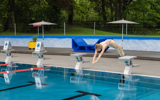 Eröffnung Schwimmbad Mühleholz in Vaduz (11.05.2023)