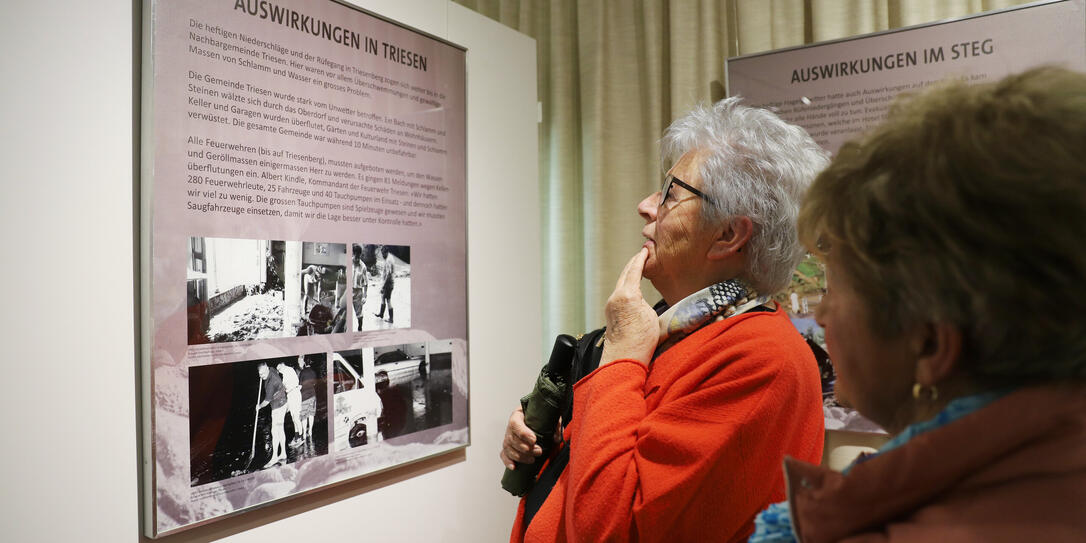 Eröffnung der Sonderausstellung Spuren der Zeit – Rüfegang 1