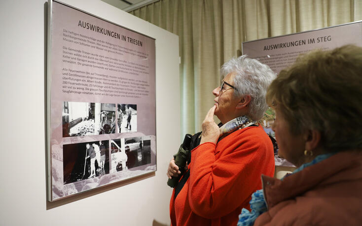 Eröffnung der Sonderausstellung Spuren der Zeit – Rüfegang 1