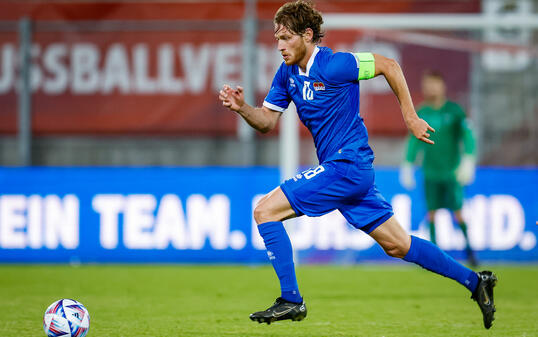 Liechtenstein Vaduz Fussball UEFA Nations League Liechtenstein - Moldawien