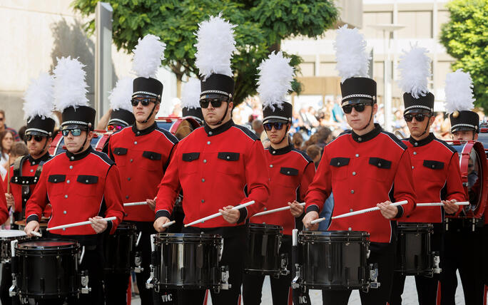 Princely Tattoo Parade in Vaduz