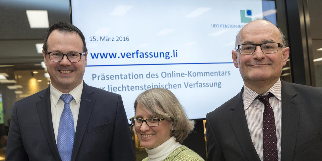 verfassung.li - Präsentation Online-Kommentar