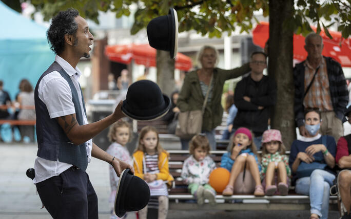 5. Buskers in Vaduz