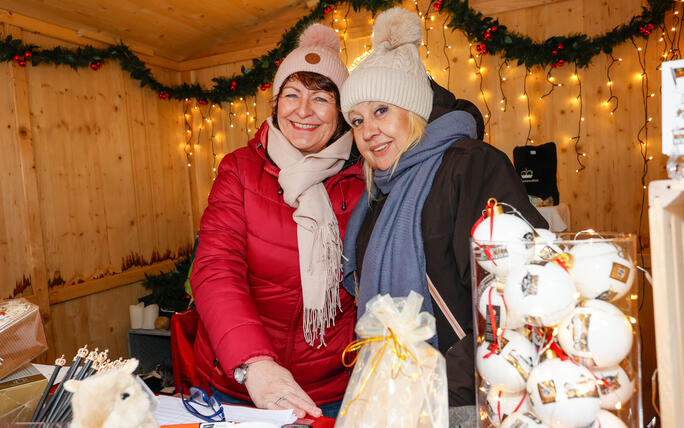 Weihnachtsmarkt, Vaduz, Liechtenstein.
