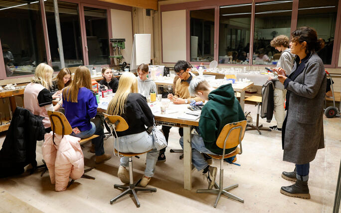 Nacht der offenen Tür der Kunstschule Liechtenstein