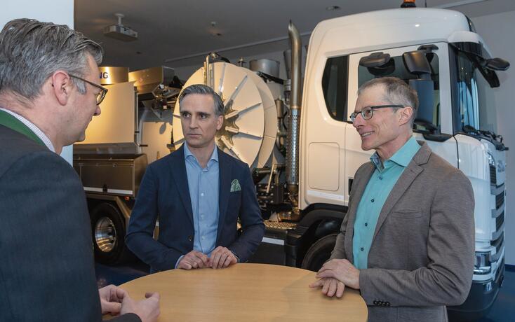 Interview Kaiser Group in Schaanwald