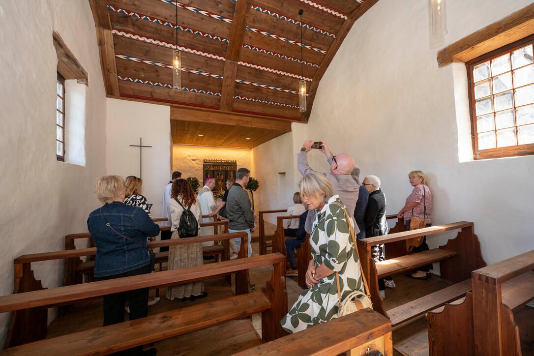 Segnung der Kapelle auf Burg Gutenberg, in Balzers (13.09.2026)