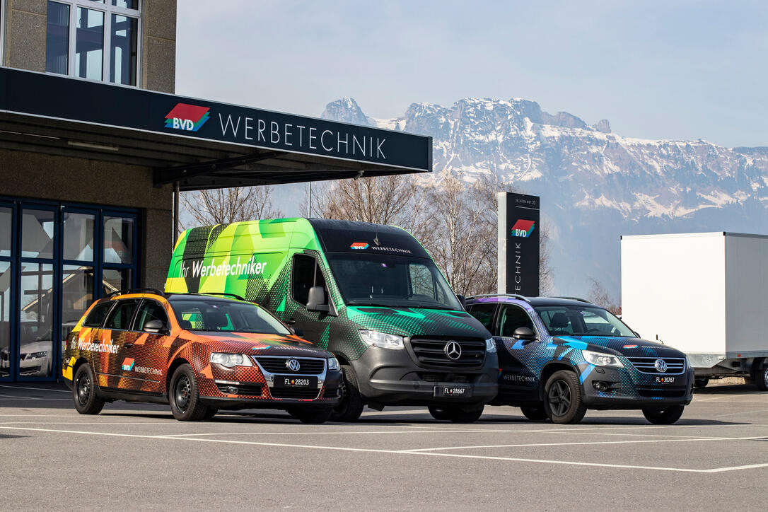 BVD Fahrzeugbeschriftung