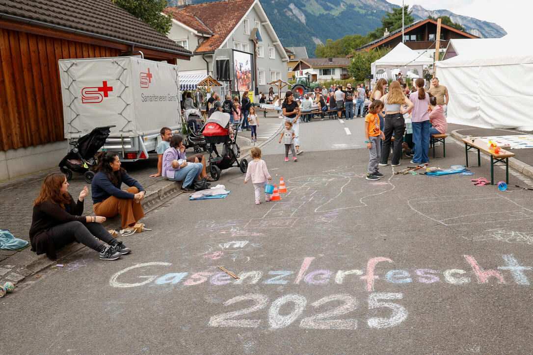 Gasenzlerfest, Gams, St. Gallen, Schweiz.
