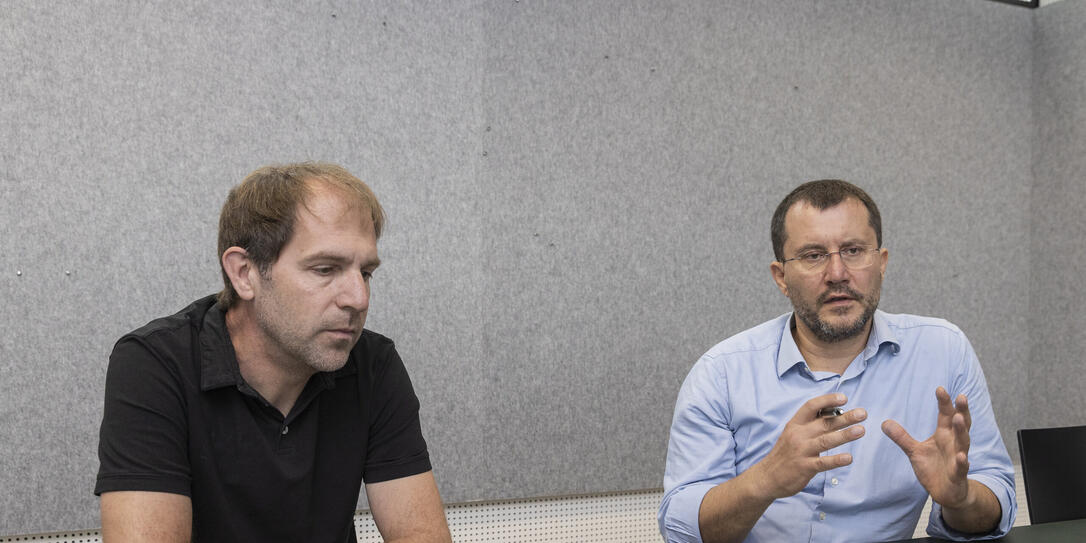 Gerwin Frick und Christoph Ospelt von der Lenum AG beraten ihre Kunden zum Thema Nachhaltigkeit und Energieeffizienz. Gerwin Frick und Christoph Ospelt von der Lenum AG beraten ihre Kunden zum Thema Nachhaltigkeit und Energieeffizienz.