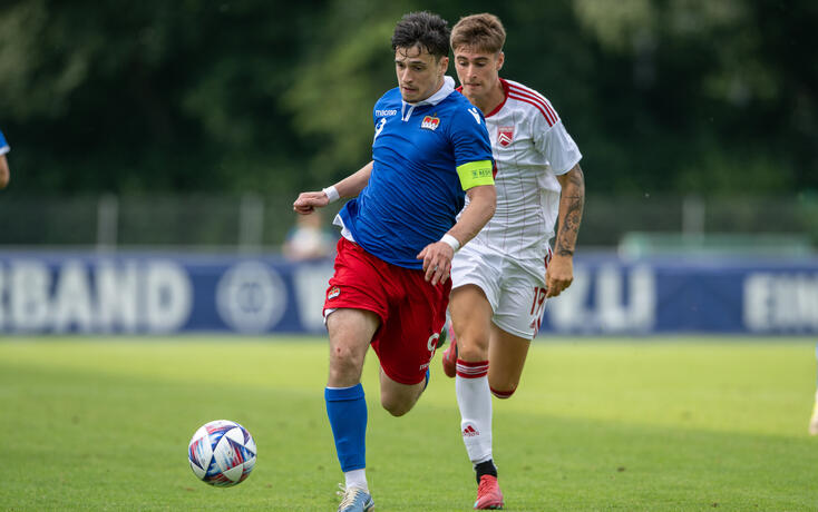 Gegen die U21-Mannschaft von Gibraltar schoss Fabio Luque-Notaro alle drei Treffer beim 3:1-Sieg.