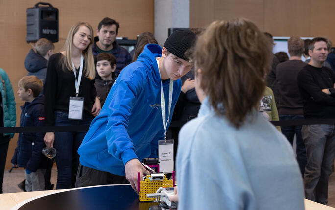 Robo-League bei der Ivoclar in Schaan