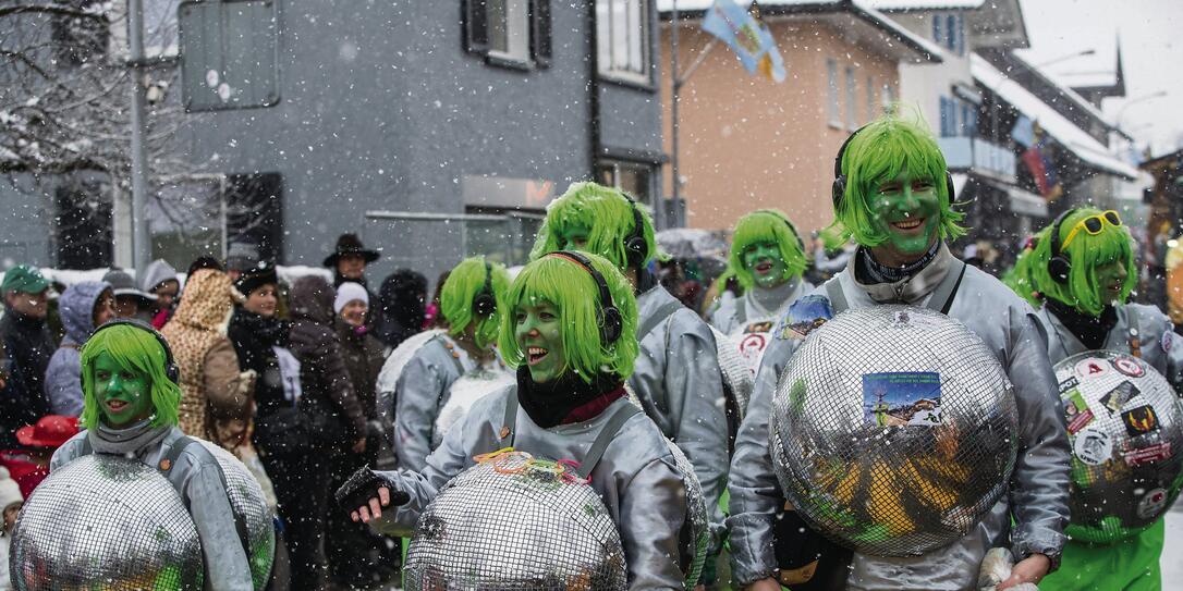 Fasnachtsumzug in Mauren