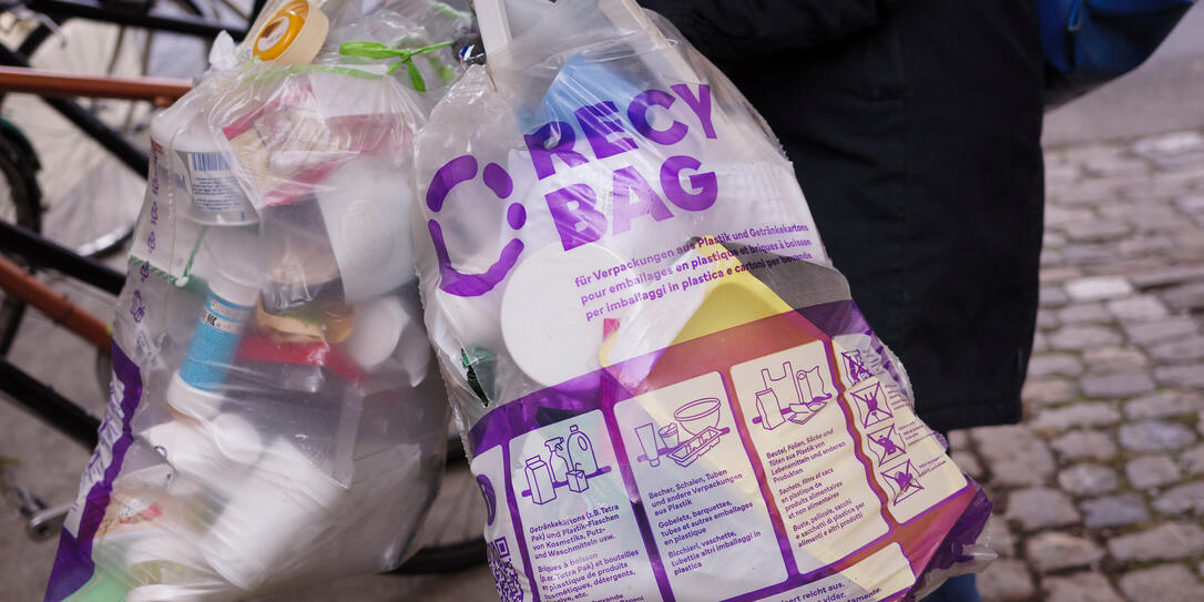 RECYBAG, PLASIK, SAMMELSACK, PLASTIK-SAMMELSACK, PLASTIKSAMMELSACK, RECYCLING, PLASTIKRECYCLING, PLASTIK-RECYCLING, UMWELT,