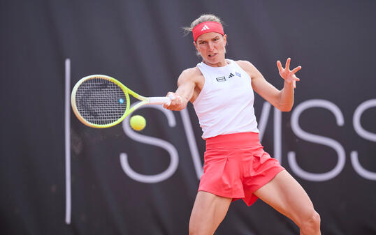 Kathinka von Deichmanns Auftakt verlief nach Wunsch. In der zweiten Runde wartet Veronika Erjacev (WTA 171).