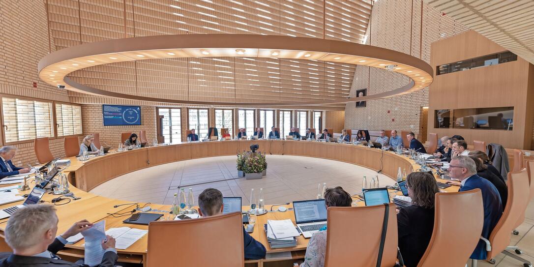 Liechtensteiner Landtag in Vaduz