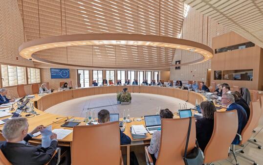 Liechtensteiner Landtag in Vaduz