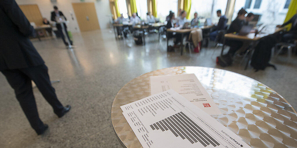 Mehr Transparenz bei den Wahlen im kommenden Jahr als 2016: Das Schwyzer Stimmvolk nahm das neue Transparenzgesetz an.