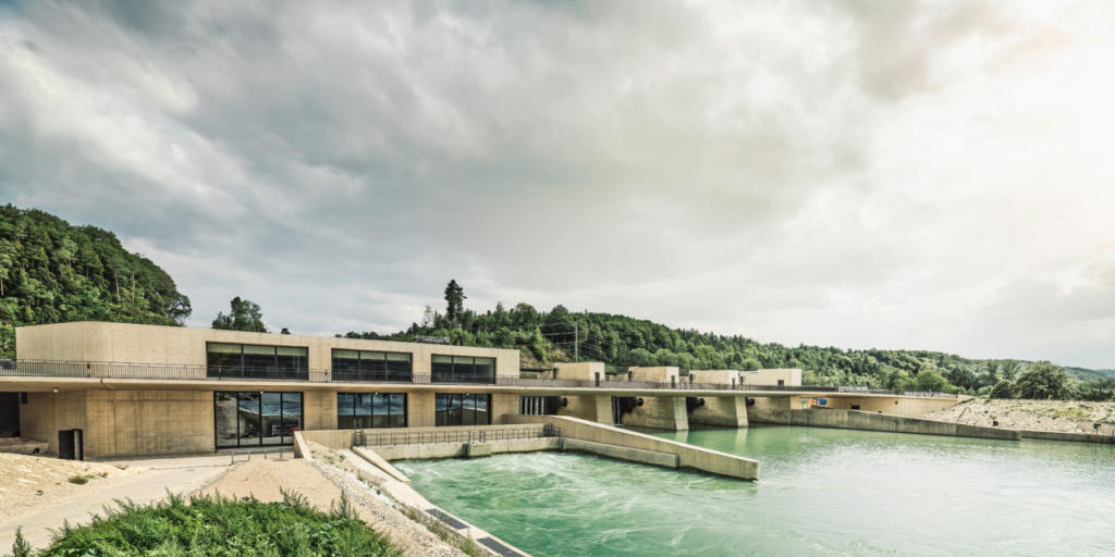 Das neue Wasserkraftwerk Hagneck ist einem Architekturwettbewerb entsprungen. Das neue Wasserkraftwerk Hagneck ist einem Architekturwettbewerb entsprungen.