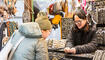 Weihnachtsmarkt in Feldkirch, Vorarlberg, Österreich.
