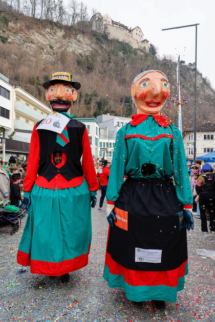Fasnachtsumzug in Vaduz