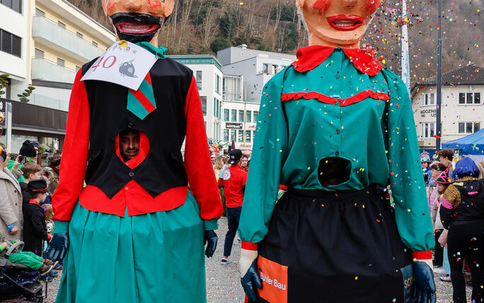 Fasnachtsumzug in Vaduz