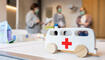 Gesundheitsminister Manuel Frick besucht das Rote Kreuz in Vaduz