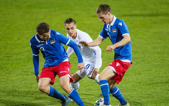 Liechtenstein Fussball UEFA U21 Liechtenstein - Frankreich