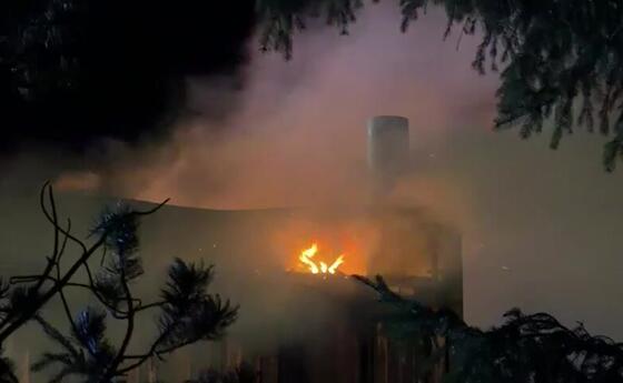 L&ouml;scharbeiten in Malbun. (Daniel Schwendener)