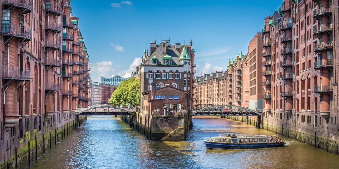 Speicherstadt in Hamburg