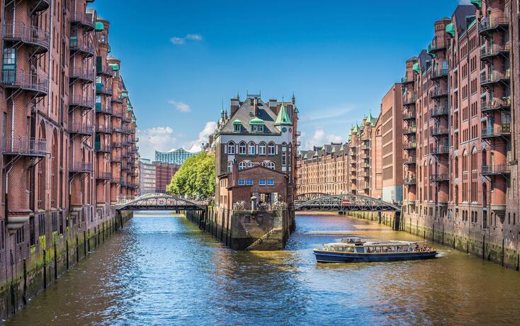 Speicherstadt in Hamburg