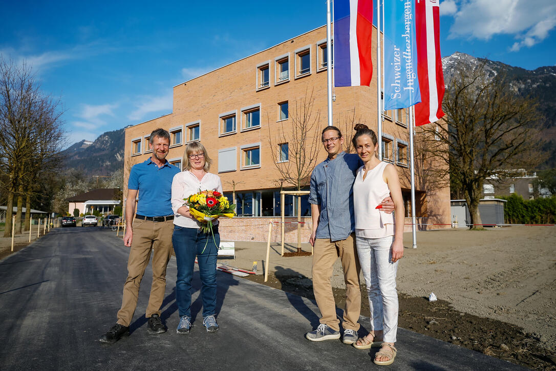 Liechtenstein Schaan Vaduz Neueroeffnung Jugendherberge