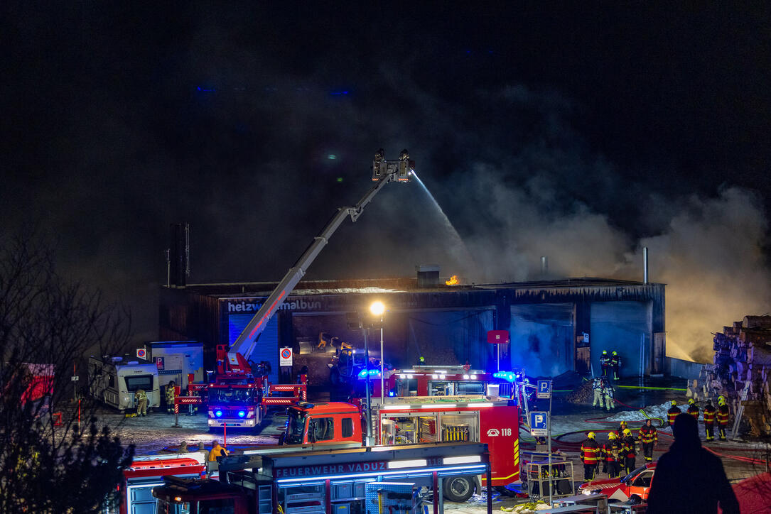 Brand Heizwerk Malbun (16.12.2025)