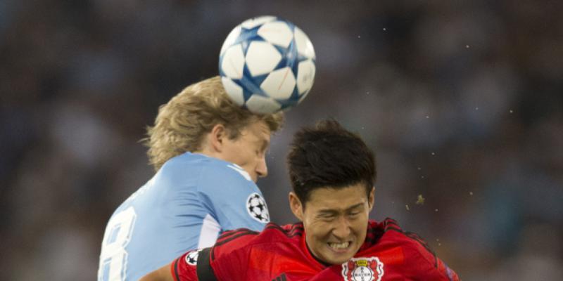 Heung-Min Son bestritt für Leverkusen noch die Playoff für die Champions League gegen Lazio Rom
