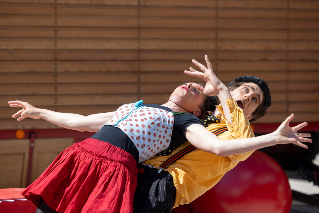 Buskers Strassenkunstfestival in Vaduz