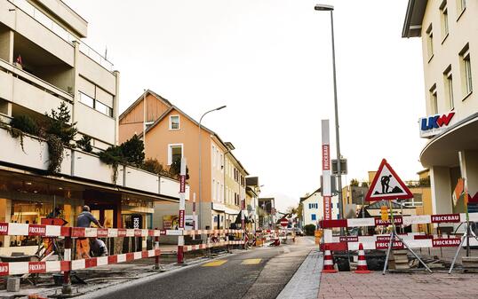 Baustelle Schaan