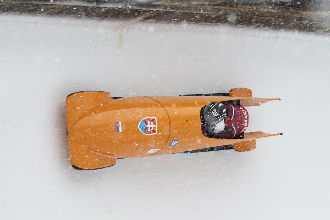 Junioren-WM 2er Bob in St. Moritz