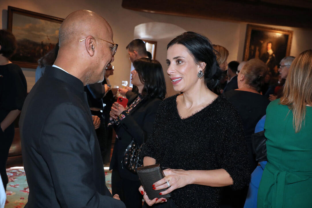 Neujahrsempfang für das diplomatische Corps auf Schloss Vaduz