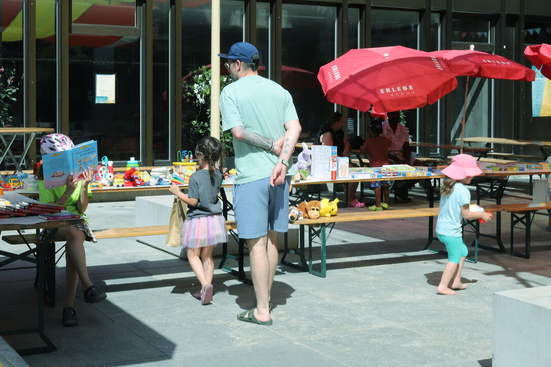 Spielzeug-Tauschtag in Vaduz