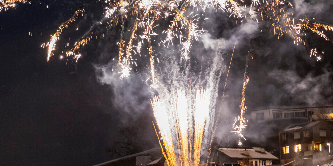 Feuerwerk in Triesenberg Feuerwerk in Triesenberg