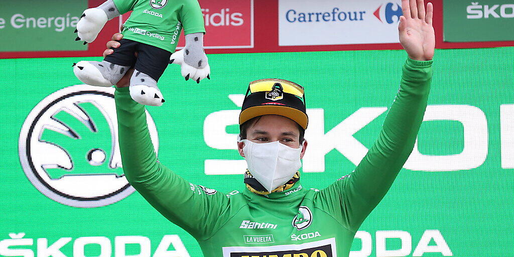 Sieg in der Etappe und neu Zweiter im Gesamtklassement: Primoz Roglic bleibt der Topfavorit auf den Sieg an der Vuelta