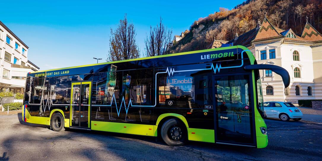 Liechtenstein Vaduz LIE-Mobil Elektrobus