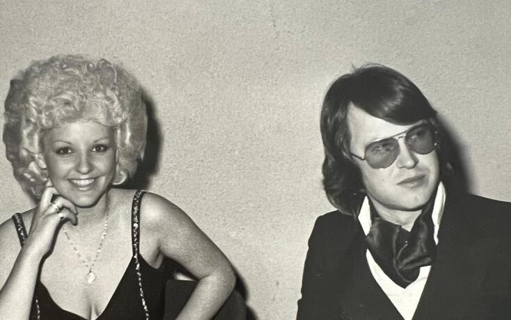 Bigi Bachmann mit Produzent Horst Hornung